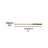 101143 - Broca SDS Plus 3/16 x 6", Truper
