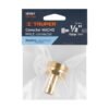 101157 - Conector 1/2" macho de aluminio, Truper