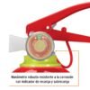 101172.2 101172 - Extintor portátil recargable 0.5 kg, polvo tipo ABC, Truper