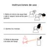 101173 - Extintor portátil desechable 300 g, polvo tipo ABC, Truper