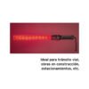 101219 - Bastón luminoso de 53 cm con luz LED y clip para cinturón