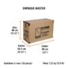 101219 - Bastón luminoso de 53 cm con luz LED y clip para cinturón