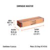 101231 - Cincel plano zanco hexagonal de 1-3/8" x 20", Truper