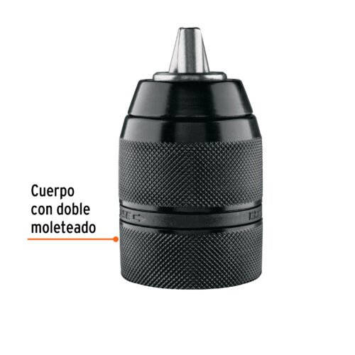 101234 - Broquero 1/2" sin llave, para máquinas inalámbricas, TRUPER
