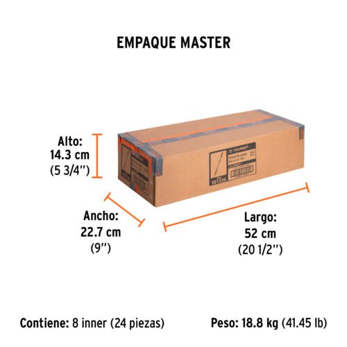 101236 - Cincel de punta SDS max de 16", Truper