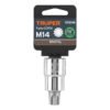 101246 - Dado punta corta bristol M14, cuadro 1/2", Truper
