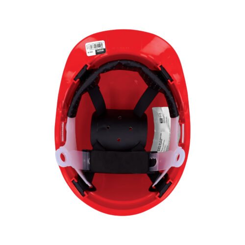 101271 - Casco de seguridad ventilado, ajuste de matraca, rojo