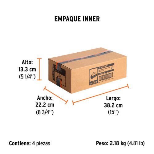 101272 - Maleta portaherramientas de 12", Truper