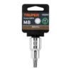 101294 - Dado punta corta bristol M8, cuadro 1/2", Truper