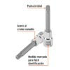 101301 - Dado punta larga bristol M10, cuadro 1/2", Truper