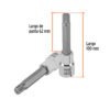 101302 - Dado punta larga bristol M12, cuadro 1/2", Truper