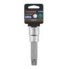 101304.3 101304 - Dado punta larga bristol M16, cuadro 1/2", Truper