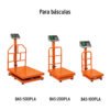 101323 - Pata ajustable para báscula electrónica de plataforma,8 mm