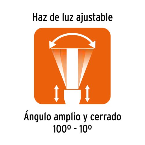 101381 - Linterna LED recargable, de aluminio, 340 lm, TRUPER