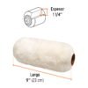 101393.2 101393 - Felpa para rodillo 9x1-1/4" superficies extrarrugosas,EXPERT