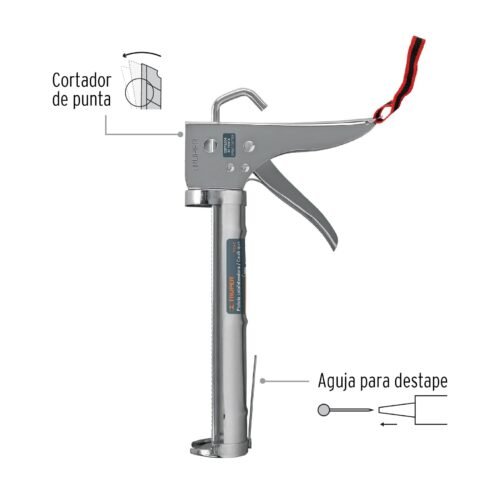 101400 - Pistola calafateadora con cremallera, TRUPER
