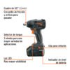 101403 - Llave de impacto 1/2", 20V, 155 lb/ft, 1 batería 4Ah, MAX