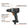 101404 - Taladro 1/2", 20V, sin accesorios, MAX