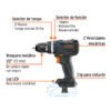 101405.1 101405 - Rotomartillo 1/2", 20V, sin accesorios, MAX