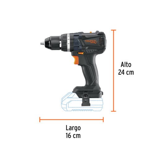 101405.2 101405 - Rotomartillo 1/2", 20V, sin accesorios, MAX