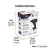 101406 - Destornillador de impacto, 20V, sin accesorios, MAX