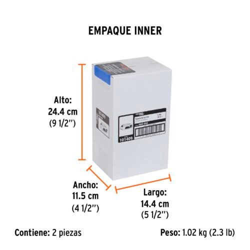 101409 - Batería ion litio, 20V, 2 Ah, TRUPER MAX