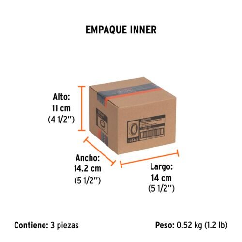101445 - Rollo 5 m cinta antiderrapante transp. 25mm p/áreas húmedas