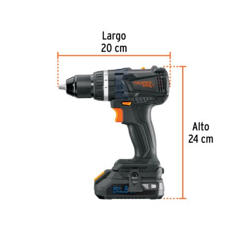101453 - Rotomartillo 1/2", 20V, 2 baterías 2Ah, MAX