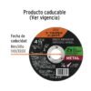 101454 - Disco para corte de metal 4-1/2" tipo 41, Truper Expert