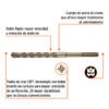 101460 - Broca SDS Ma x de 1 x 13", Truper