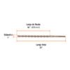 101461 - Broca SDS Ma x de 1 x 21", Truper