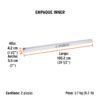 101462 - Broca SDS Ma x de 1 x 36", Truper