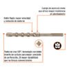 101463 - Broca SDS Ma x de 1-1/8 x 13", Truper