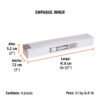 101463 - Broca SDS Ma x de 1-1/8 x 13", Truper