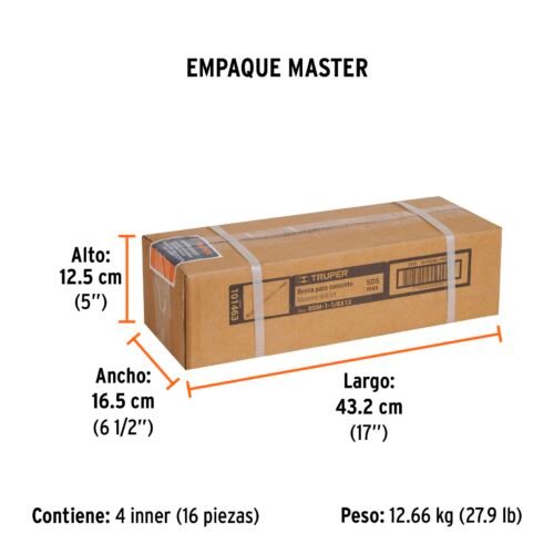 101463 - Broca SDS Ma x de 1-1/8 x 13", Truper