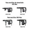 101463 - Broca SDS Ma x de 1-1/8 x 13", Truper