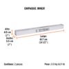 101466.6 101466 - Broca SDS Ma x de 1-1/4 x 21", Truper