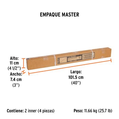 101467 - Broca SDS Ma x de 1-1/4 x 36", Truper