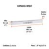 101468.5 101468 - Broca SDS Ma x de 1-3/8 x 21", Truper