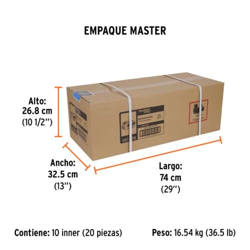 101470 - Batería ion litio, 20V, 4 Ah, TRUPER MAX