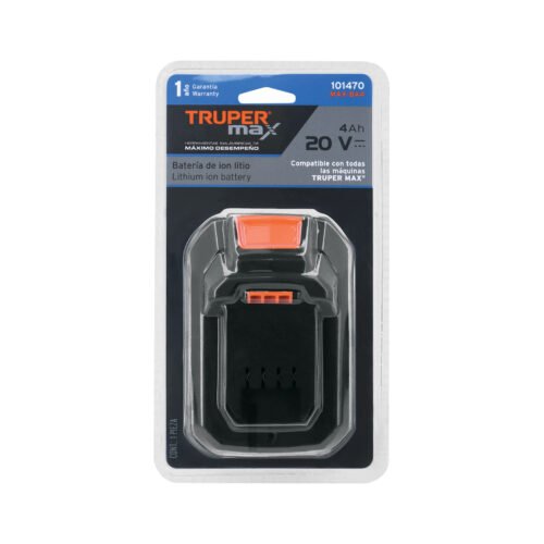 101470 - Batería ion litio, 20V, 4 Ah, TRUPER MAX