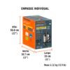 101523 - Aspiradora de sólidos y líquidos, 5 gal, acero inox, Truper