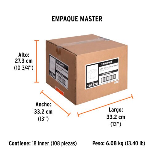 101528 - Collet de 1/2" para ROU-NX3, TRUPER
