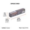 101534 - Bolsa con 1 kg de electrodos 6011 de 3/32", Truper
