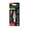 101552 - Broca escalonada titanio 9 escalones 1/4" a 3/4", Expert