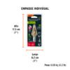 101554.3 101554 - Broca escalonada titanio 11 escalones 1/4" a 7/8", Expert