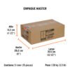 101554.5 101554 - Broca escalonada titanio 11 escalones 1/4" a 7/8", Expert