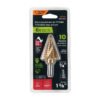 101556.6 101556 - Broca escalonada titanio 10 escalones 1/4" a 1-3/8", Expert