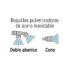 101568.3 101568 - Fumigador de 25 L con motor a gasolina de 2 tiempos, Truper