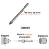 101581 - Broca piloto de 1/4" para brocasierras diamante, Truper